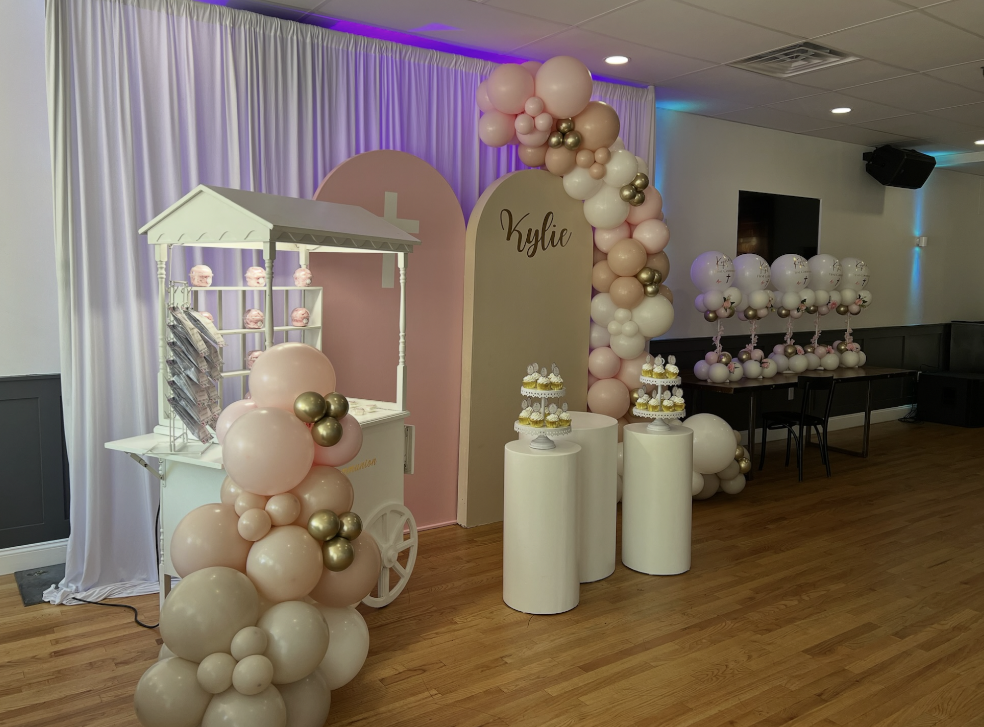 Communion and baptism party venue in Ridgewood Queens with private space and catering at The Space Next Door