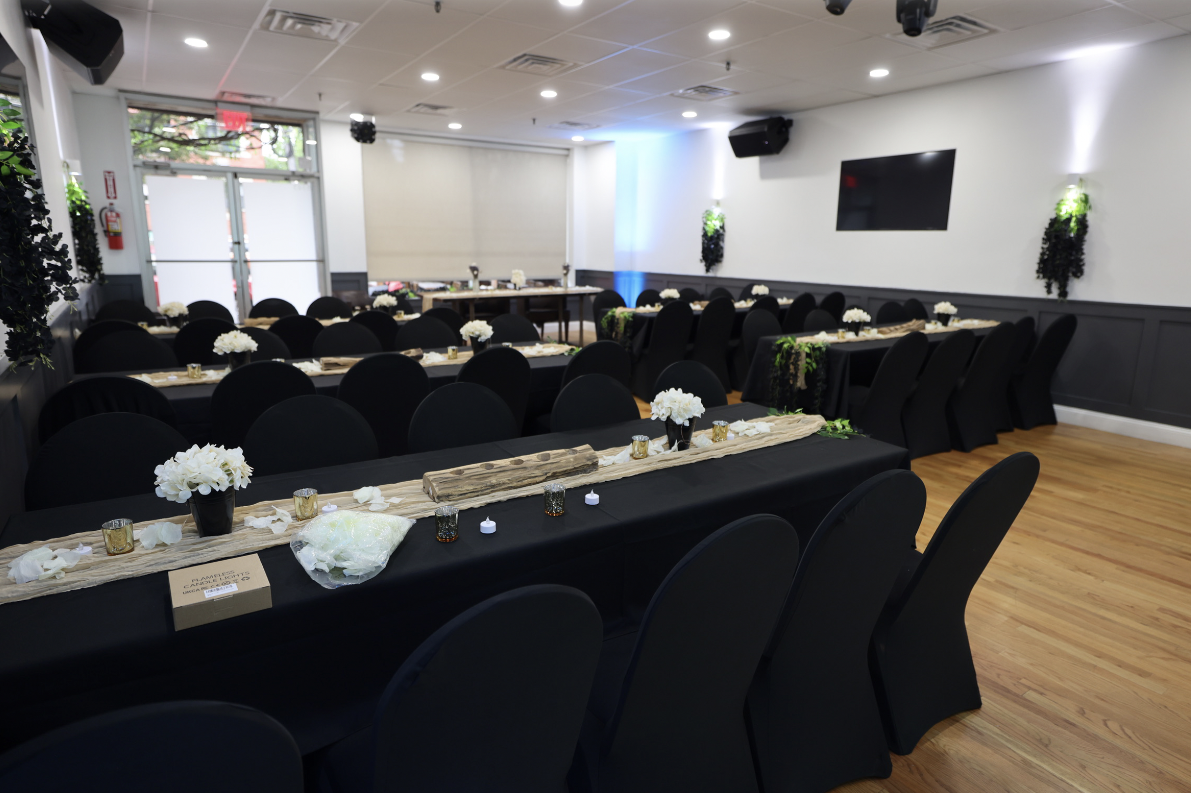 Repass and funeral dinner venue in Ridgewood Queens with private space and in-house catering at The Space Next Door