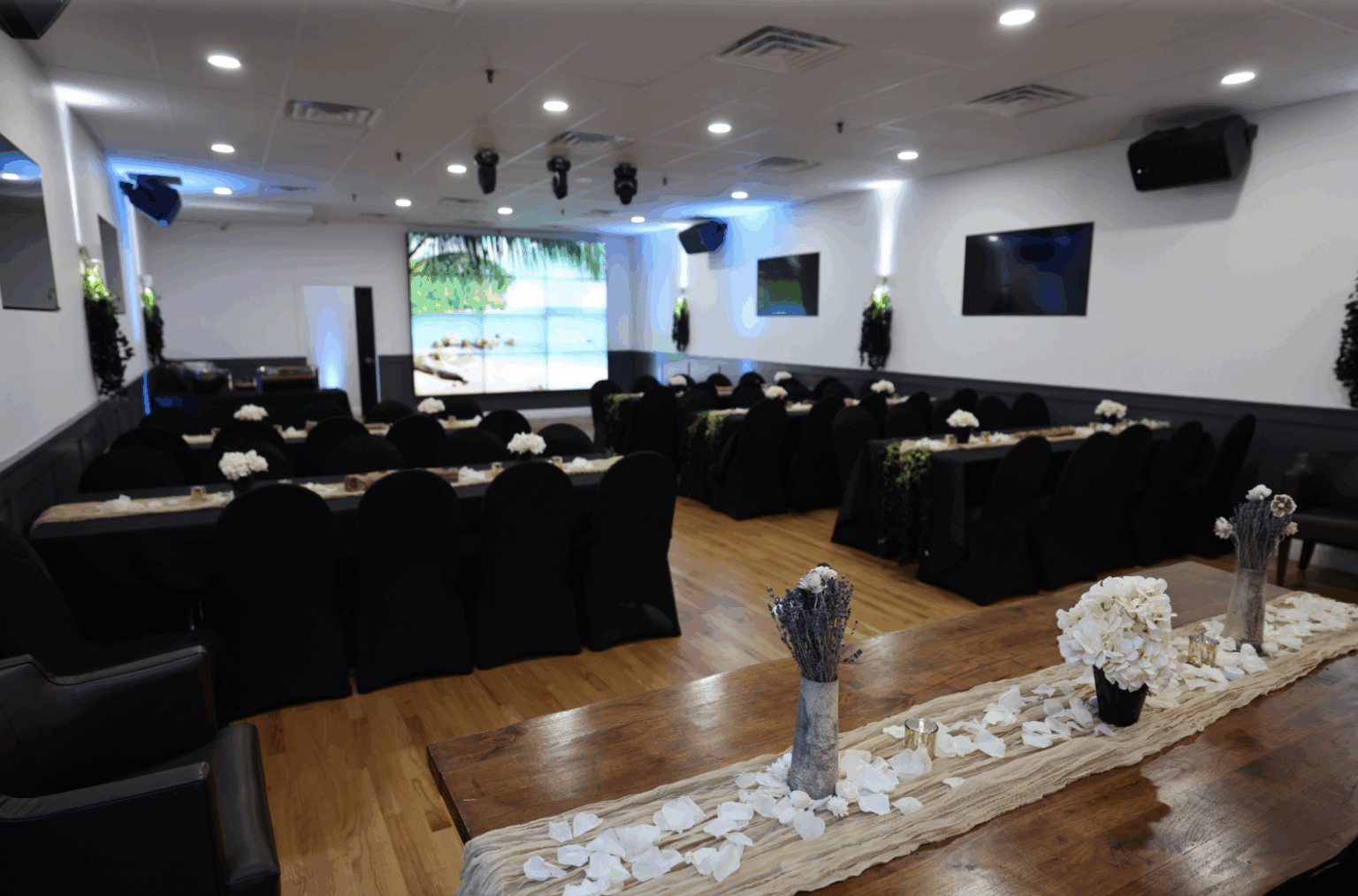 Repass and funeral dinner venue in Ridgewood Queens with private space and in-house catering at The Space Next Door
